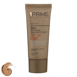 Alternative view of کرم ضدآفتاب رنگی پرایم  SPF50 مدل Matex Tinted Rejuvinating مناسب انواع پوست، حجم 40 میلی‌لیتر