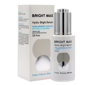 سرم پوست برایت مکس مدل HYALURONIC ACID 2% حجم 30 میلی لیتر - تصویر 3