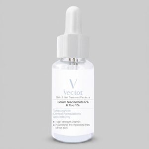 سرم روشن‌کننده وکتور مدل Niacinamide 5% مناسب برای پوست‌های انواع پوست حجم 30 میلی‌لیتر