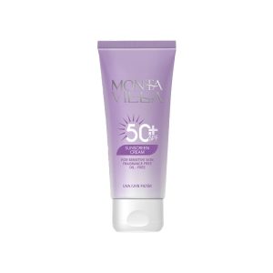 Alternative view of ضدآفتاب  بی‌رنگ مونتا ویلا SPF50 مدل 01 مناسب انواع پوست، حجم 50 میلی‌لیتر