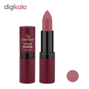 رژ لب گلدن رز مدل Velvet شماره 14 - تصویر 2