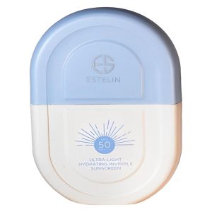 کرم ضد آفتاب بدون رنگ استلین، 50 SPF، مدل ultra light، مناسب انواع پوست و حجم 50 میلی‌لیتر، محافظت کننده در برابر اشعه UVA و UVB، بسیار سبک، +++ PA، آبرسان، ضد لک، با ماندگاری 2 ساعته