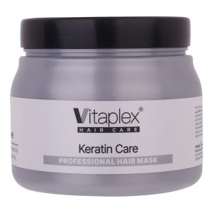ماسک مو ویتاپلکس مدل Keratin Care مناسب برای موی کراتین شده حجم 500 میلی لیتر