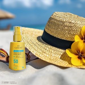 فلوئید ضد آفتاب بیرنگ سینره، 50 SPF، مدل PREBIOTIC، مناسب پوستهای چرب با حجم 50 میلیلیتر، فاقد پارابن، محافظتکننده در برابر اشعههای UVA و PA ،UVB++++، دارای فرمولاسیون فاقد چربی و هیالورونیک اسید، با ماندگاری 2 ساعته - تصویر 3