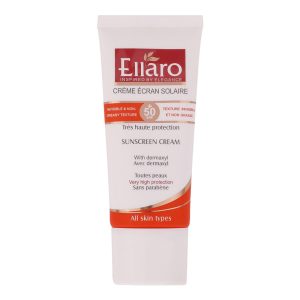 ضد آفتاب بدون رنگ الارو مدل SPF50 محافظ UVA ،UVB، ضد چروک، مناسب انواع پوست تحت لیسانس حجم 50 میلی‌لیتر