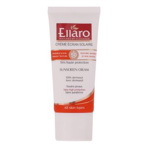 Alternative view of ضد آفتاب بدون رنگ الارو مدل SPF50 محافظ UVA ،UVB، ضد چروک، مناسب انواع پوست تحت لیسانس حجم 50 میلی‌لیتر