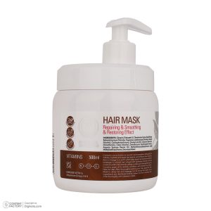 ماسک تقویت کننده مو بیول مدل Cocoa مناسب برای موهای آسیب دیده و رنگ شده حجم 500 میلی لیتر - تصویر 2