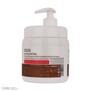 ماسک تقویت کننده مو بیول مدل Cocoa مناسب برای موهای آسیب دیده و رنگ شده حجم 500 میلی لیتر - تصویر 5