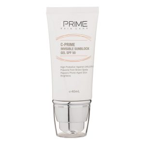 Alternative view of ژل ضدآفتاب بی‌رنگ پرایم SPF50 مدل C-Prime مناسب برای انواع پوست، حجم 40 میلی‌لیتر