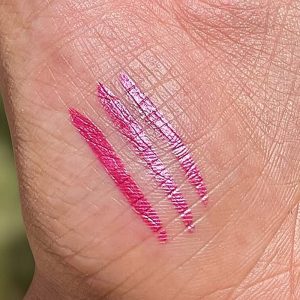خط چشم ماژیکی پن کوتا مدل متالیک رنگ صورتی - تصویر 4