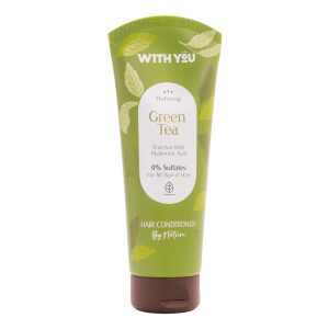 نرم‌کننده مو ویت یو مدل Green Tea مناسب برای انواع مو حجم 200 میلی‌لیتر