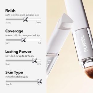 کرم پودر استیکی ال رو ئل مدل Blanc شماره 201 مناسب برای انواع پوست حجم 12 میلی‌لیتر - تصویر 4