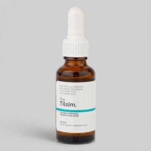 سرم روشن‌کننده و آبرسان پوست تیلسیم مدل Hyaluronic Acid & Alpha-arbutin مناسب برای انواع پوست حجم 30 میلی‌لیتر