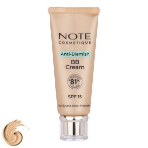 کرم پودر BB مایع spf 15 نوت مدل A-B شماره 01 مناسب برای پوست چرب حجم 30 میلیلیتر