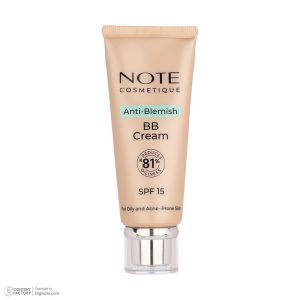 کرم پودر BB مایع spf 15 نوت مدل A-B شماره 02 مناسب برای پوست چرب حجم 30 میلی‌لیتر - تصویر 3