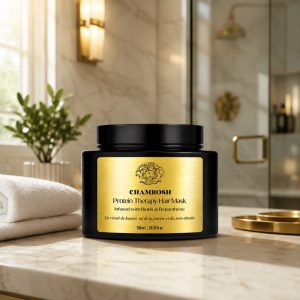 ماسک مو صاف کننده چمروش مدل پروتئین تراپی مناسب برای موهای کراتین شده و آسیب دیده حجم 750 میلی لیتر - تصویر 3