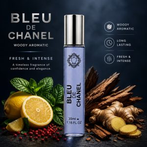 ادو پرفیوم مردانه هارلینگن مدل Blue De Chanel با رایحه خنک حجم 35 میلی لیتر - تصویر 5