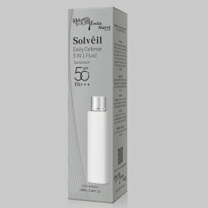 Alternative view of ضد آفتاب فلوئیدی بی رنگ صورت و بدن راهکارهای اولین میو spf50 مدل daily defense محافظ در برابر UVA,UVB مناسب برای انواع پوست حجم 100 میلی لیتر