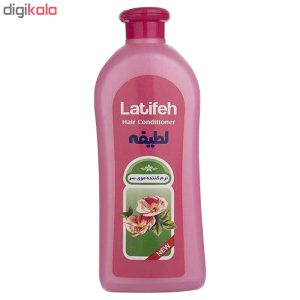 Alternative view of نرم کننده مو لطیفه مدل Flower حجم 1000 میلی لیتر
