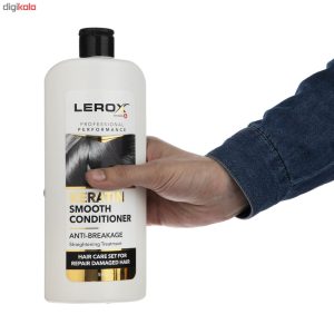 Alternative view of نرم کننده مو لروکس مدل Keratin حجم 550 میلی لیتر