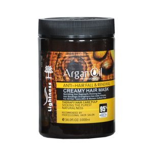 ماسک مو لایتنس مدل Argan oil حجم 1000 میلی لیتر - تصویر 2