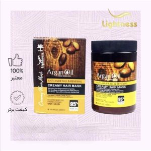 ماسک مو لایتنس مدل Argan oil حجم 1000 میلی لیتر - تصویر 5