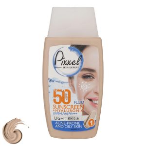Alternative view of کرم ضدآفتاب رنگی پیکسل 50 SPFمدل LIGHT BEIGE مناسب برای پوست‌های چرب، حجم 50 میلی‌لیتر