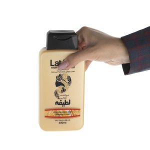 نرم کننده مو لطیفه مدل GOLD حجم 400 میلی لیتر مجموعه 2 عددی - تصویر 3
