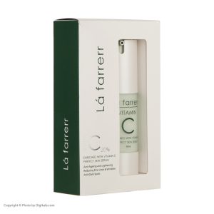 اسپری آب روشن‌کننده، ترمیم‌کننده لافارر مدل Anti Ageing and Lightening c20% مناسب برای پوست‌های خشک و حساس حجم 30 میلی‌لیتر - تصویر 5