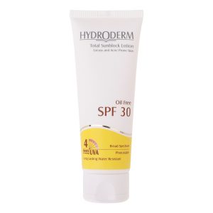 Alternative view of لوسیون ضدآفتاب هیدرودرم سری فاقد چربی SPF30، حجم 75 میلی‌لیتر