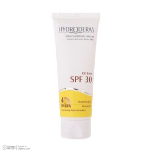لوسیون ضدآفتاب هیدرودرم سری فاقد چربی SPF30، حجم 75 میلی‌لیتر - تصویر 3